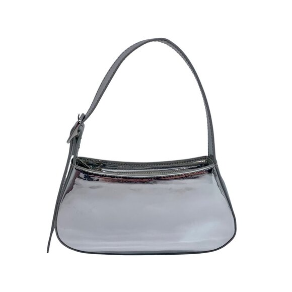 Aqua Silver Metallic Mini Handbag - Picture 1 of 11